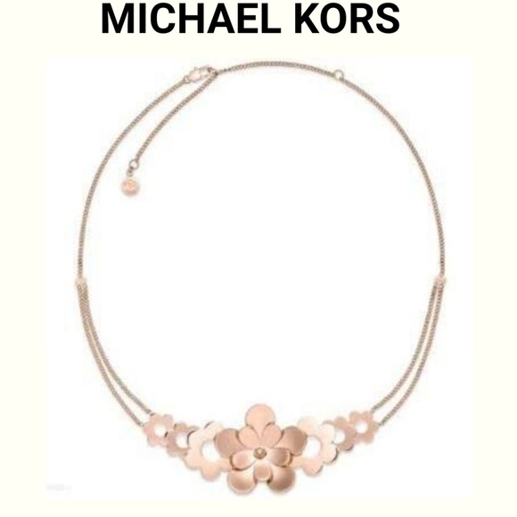 Michael Kors Jewelry - Sold.      Michael Kors Rose Necklace.